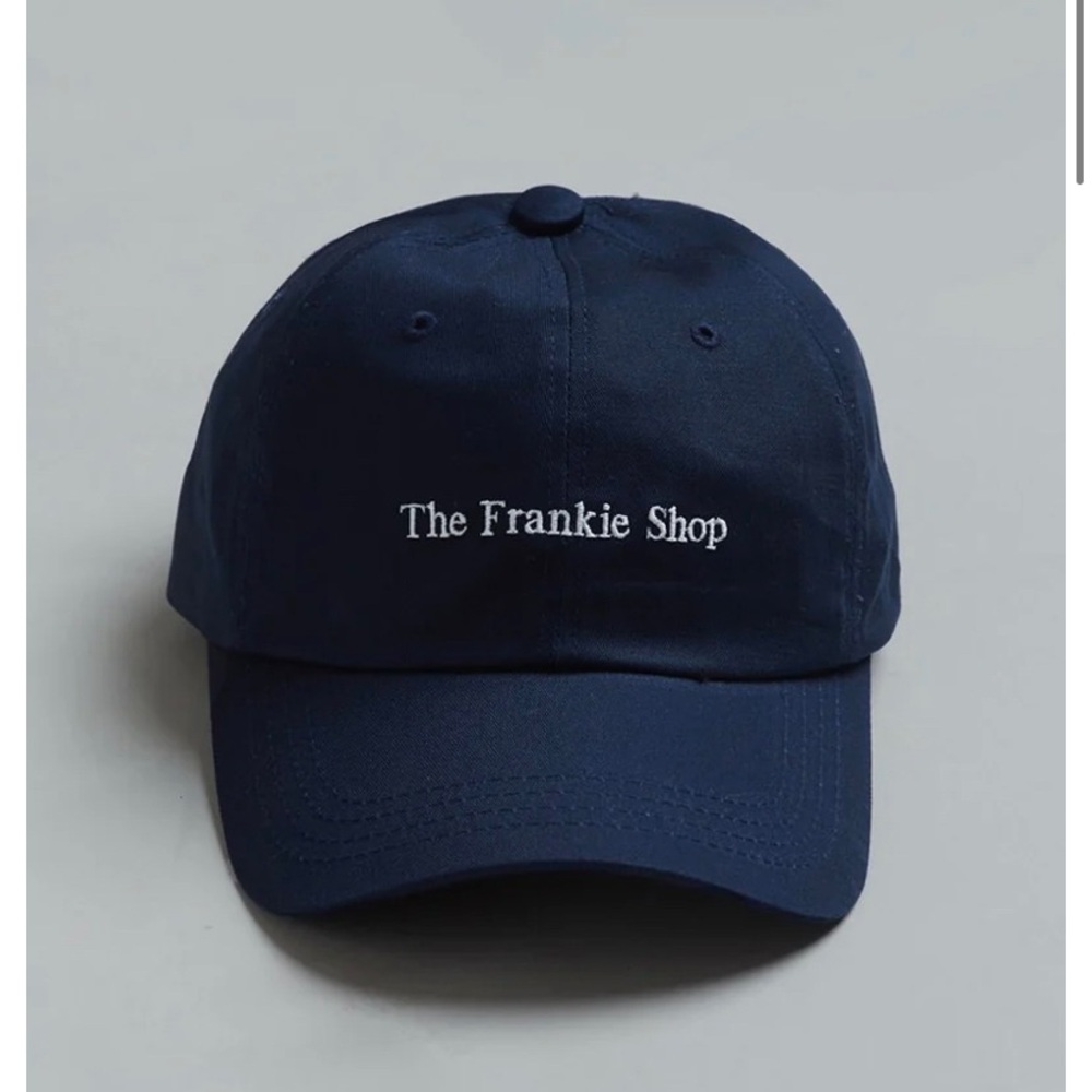 The Frankie Shop navy baseball cap